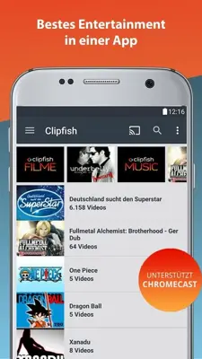 Clipfish android App screenshot 10