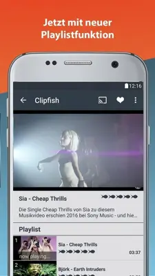 Clipfish android App screenshot 6